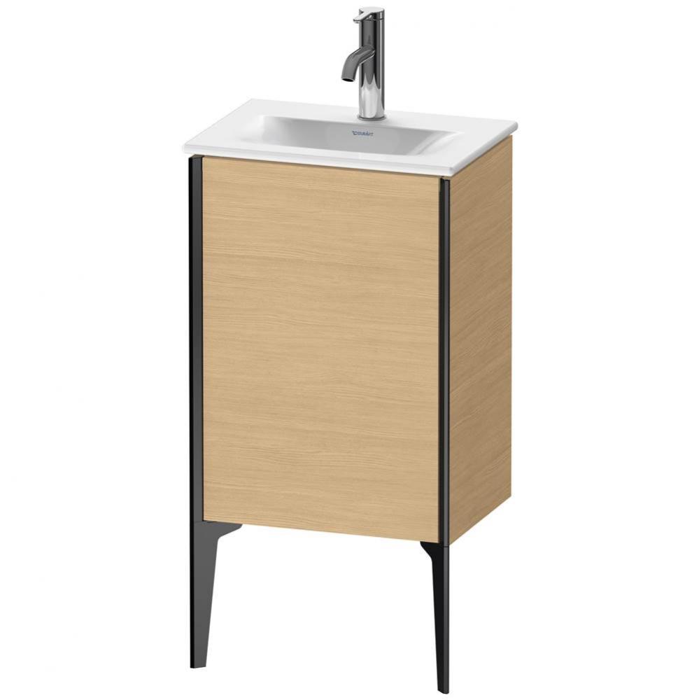 XViu One Door Floorstanding Vanity Unit Natural Oak