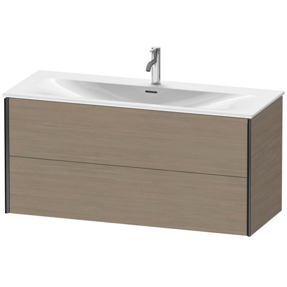 XViu Two Drawer Wall-Mount Vanity Unit Oak Terra