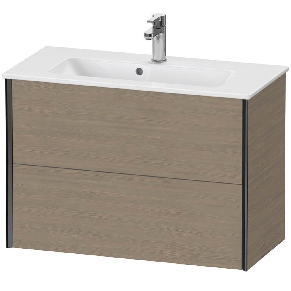 XViu Two Drawer Wall-Mount Vanity Unit Oak Terra