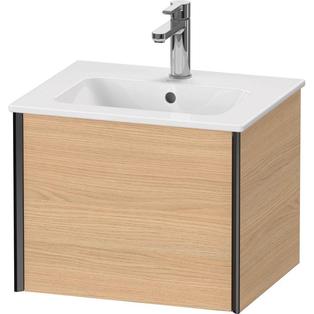 XViu One Drawer Wall-Mount Vanity Unit Natural Oak