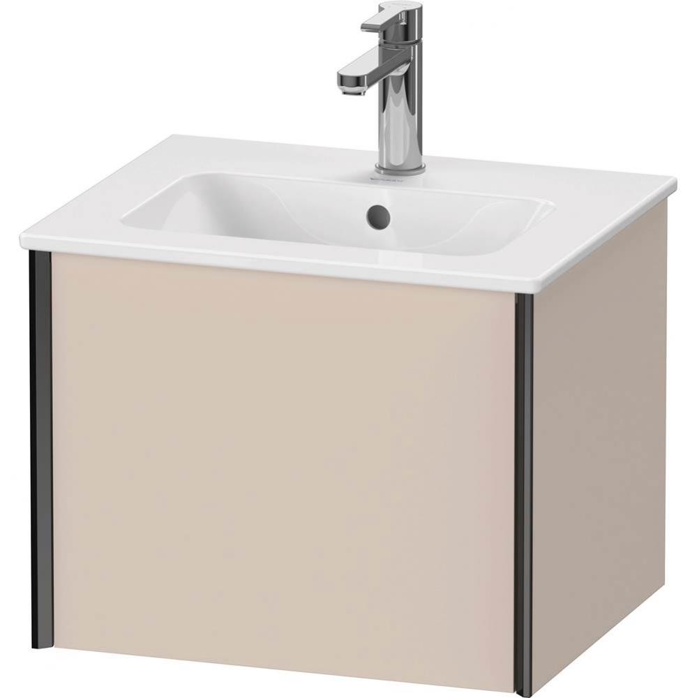 XViu One Drawer Wall-Mount Vanity Unit Taupe