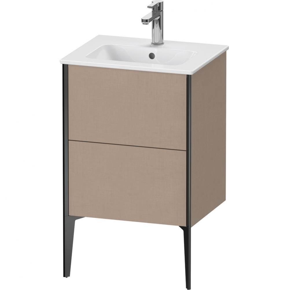 XViu Two Drawer Floorstanding Vanity Unit Linen