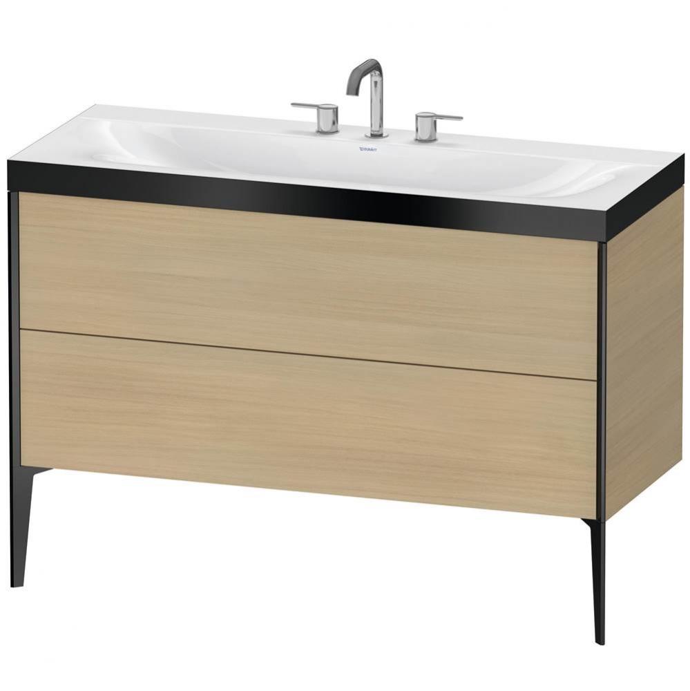 Duravit XViu C-Bonded Floorstanding Vanity  Mediterranean Oak