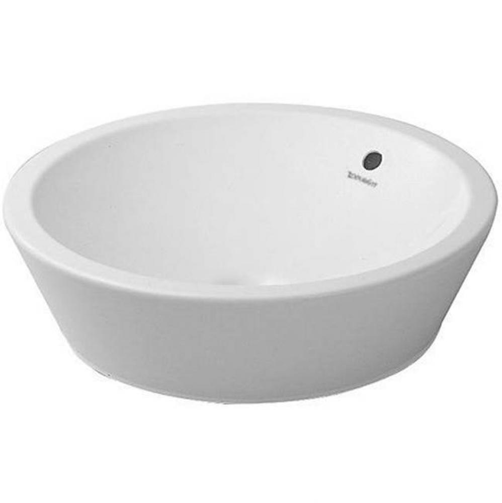 Starck 1 Washbowl White with WonderGliss