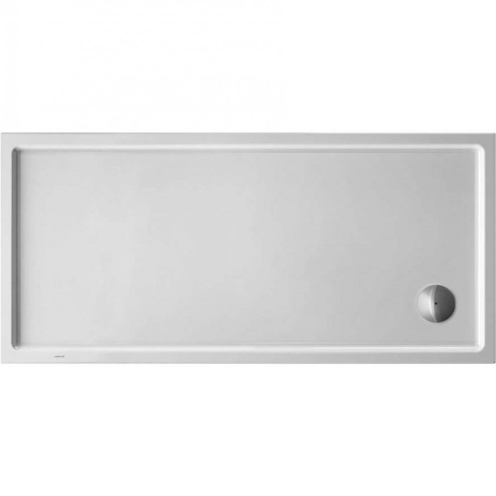 Starck Slimline Shower Tray White