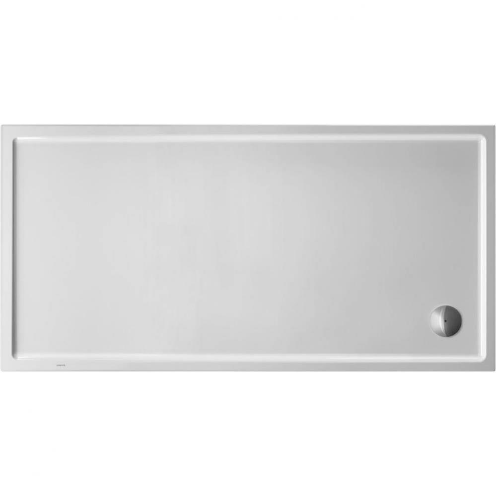 Starck Slimline Shower Tray White