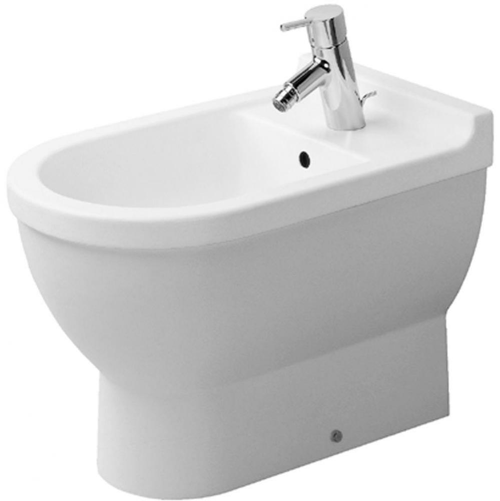 Duravit Starck 3 Floor-Mounted Bidet  White WonderGliss