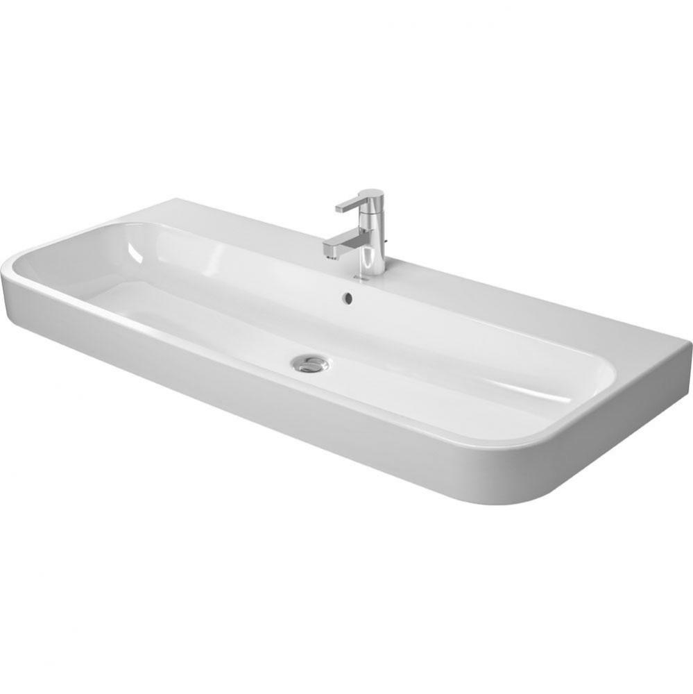 Duravit Happy D.2 Vanity Sink White with WonderGliss