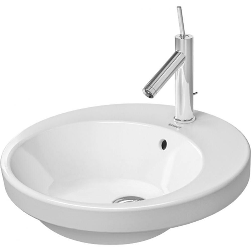 Duravit Starck 2 Drop-In Bathroom Sink  White