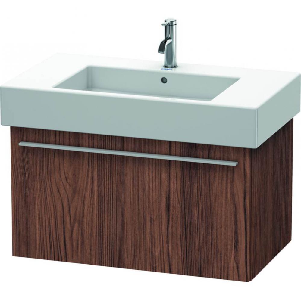 Duravit X-Large Wall-Mount Vanity Unit Walnut Dark