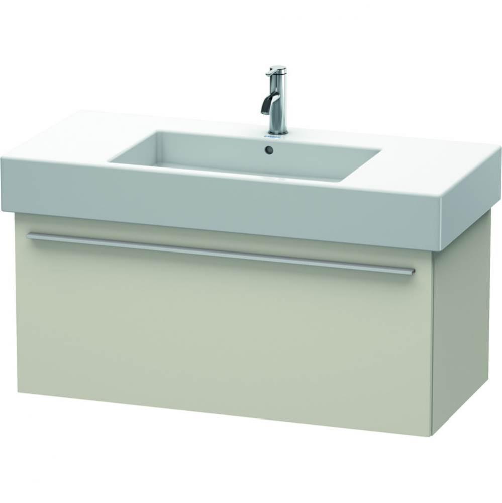 Duravit X-Large Wall-Mount Vanity Unit Taupe