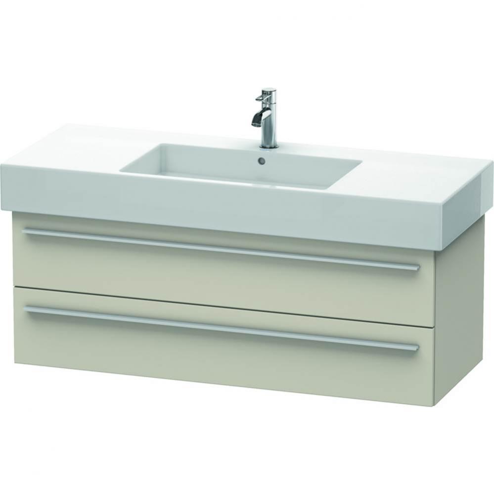 Duravit X-Large Wall-Mount Vanity Unit Taupe