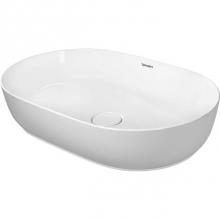 Duravit 03796021001 - Duravit Luv Washbowl White|Sand with WonderGliss