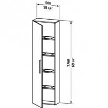 Duravit VE1165R1212 - Duravit Vero Tall Cabinet  Brushed Oak