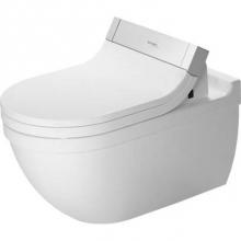 Duravit 22265900921 - Duravit Starck 3 Wall-Mounted Toilet  White WonderGliss