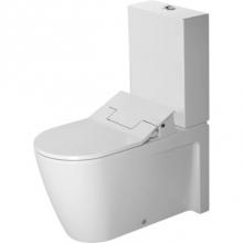 Duravit 2129590092 - Toilet close-coupled 28 3/8'' Starck 2 - white,vario outlet,washd.,btw,