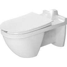 Duravit 25600900001 - Duravit Starck 3 Wall-Mounted Toilet  White WonderGliss