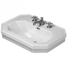 Duravit 0438700087 - Duravit 1930 Series Wall-Mount Sink White