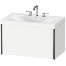 Duravit XV4610TB218C - Duravit XViu C-Bonded Wall-Mounted Vanity  White Matte