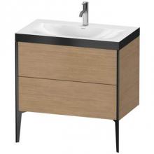 Duravit XV4710OB251P - Duravit XViu Two Drawer C-Bonded Floorstanding Vanity Kit Pine Terra