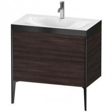 Duravit XV4710OB252P - Duravit XViu Two Drawer C-Bonded Floorstanding Vanity Kit European Oak