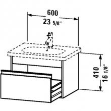 Duravit KT667001414 - KT vanity unit 17 7/8''x23 5/8'' for No.034265 -