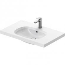 Duravit 238780AA00 - Duravit Aurena Wall Mounted Sink White High Gloss