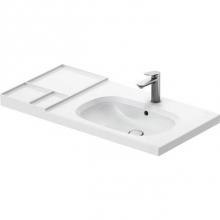 Duravit 239010AA00 - Duravit Aurena Wall Mounted Sink White High Gloss