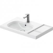 Duravit 239580AA00 - Duravit Aurena Wall Mounted Sink White High Gloss