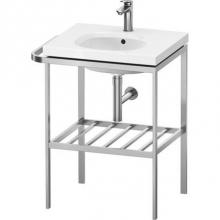 Duravit AU4580070700000 - Duravit Aurena Console Brushed Stainless Steel