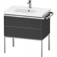 Duravit AU4573058580000 - Duravit Aurena Vanity Cabinet Graphite Satin Matte