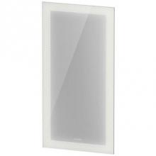 Duravit S1964300000 - Duravit Starck 1 Mirror with Lighting White Aluminum