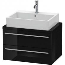 Duravit XL540604040 - Duravit X-Large Vanity Unit for Console  Black High Gloss