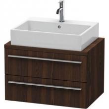 Duravit XL540606969 - Duravit X-Large Vanity Unit for Console  Brushed Walnut