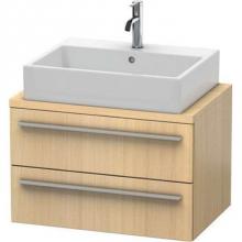 Duravit XL540607171 - Duravit X-Large Vanity Unit for Console  Mediterranean Oak