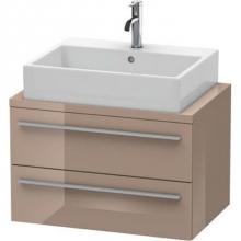 Duravit XL540608686 - Duravit X-Large Vanity Unit for Console  Cappuccino High Gloss