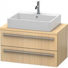 Duravit XL540707171 - Duravit X-Large Vanity Unit for Console  Mediterranean Oak