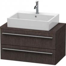 Duravit XL540707272 - Duravit X-Large Vanity Unit for Console  Brushed Dark Oak