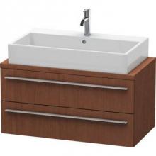 Duravit XL540801313 - Duravit X-Large Vanity Unit for Console  American Walnut