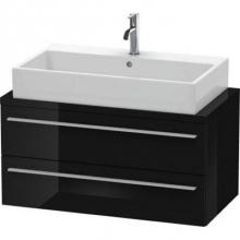 Duravit XL540804040 - Duravit X-Large Vanity Unit for Console  Black High Gloss