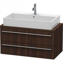 Duravit XL540806969 - Duravit X-Large Vanity Unit for Console  Brushed Walnut