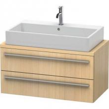 Duravit XL540807171 - Duravit X-Large Vanity Unit for Console  Mediterranean Oak