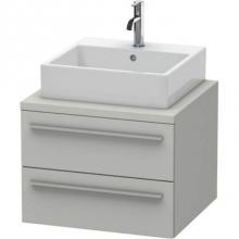 Duravit XL541500707 - Duravit X-Large Vanity Unit for Console  Concrete Gray Matte