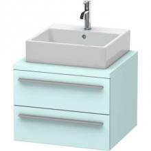 Duravit XL541500909 - Duravit X-Large Vanity Unit for Console  Light Blue Matte