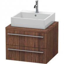 Duravit XL541502121 - Duravit X-Large Vanity Unit for Console  Dark Walnut