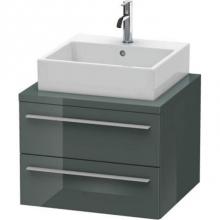 Duravit XL541503838 - Duravit X-Large Vanity Unit for Console  Dolomiti Gray High Gloss