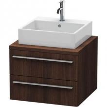 Duravit XL541505353 - Duravit X-Large Vanity Unit for Console  Chestnut Dark