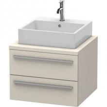 Duravit XL541509191 - Duravit X-Large Vanity Unit for Console  Taupe Matte