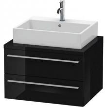 Duravit XL541604040 - Duravit X-Large Vanity Unit for Console  Black High Gloss