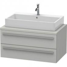 Duravit XL541800707 - Duravit X-Large Vanity Unit for Console  Concrete Gray Matte